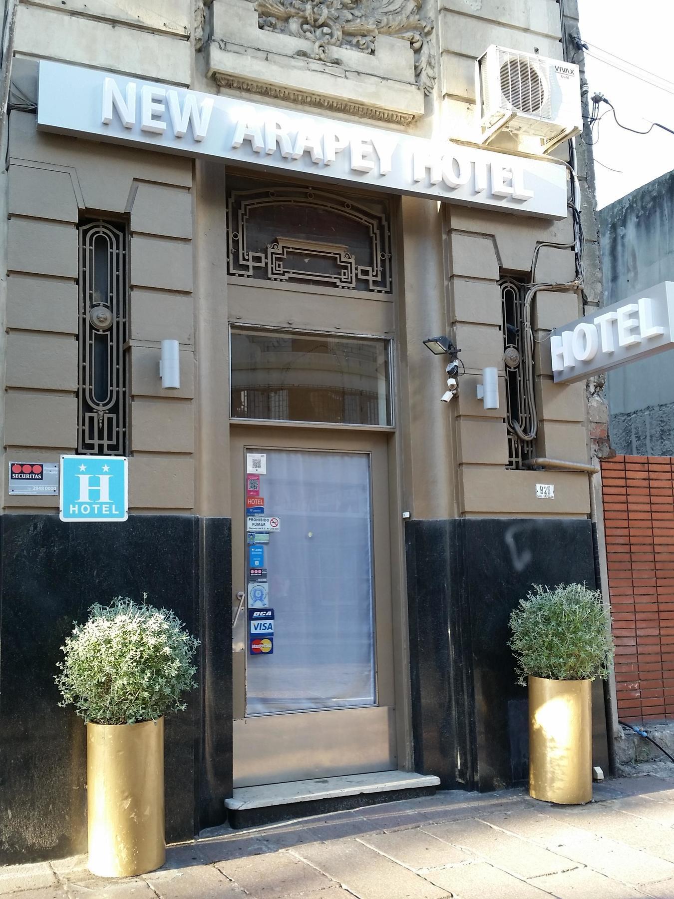 New Arapey Hotel Montevideo Dış mekan fotoğraf